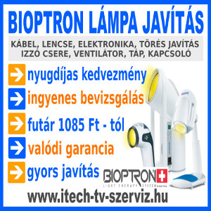Bioptron lámpa javítás